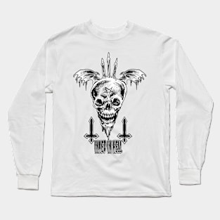 Flying Skull Long Sleeve T-Shirt